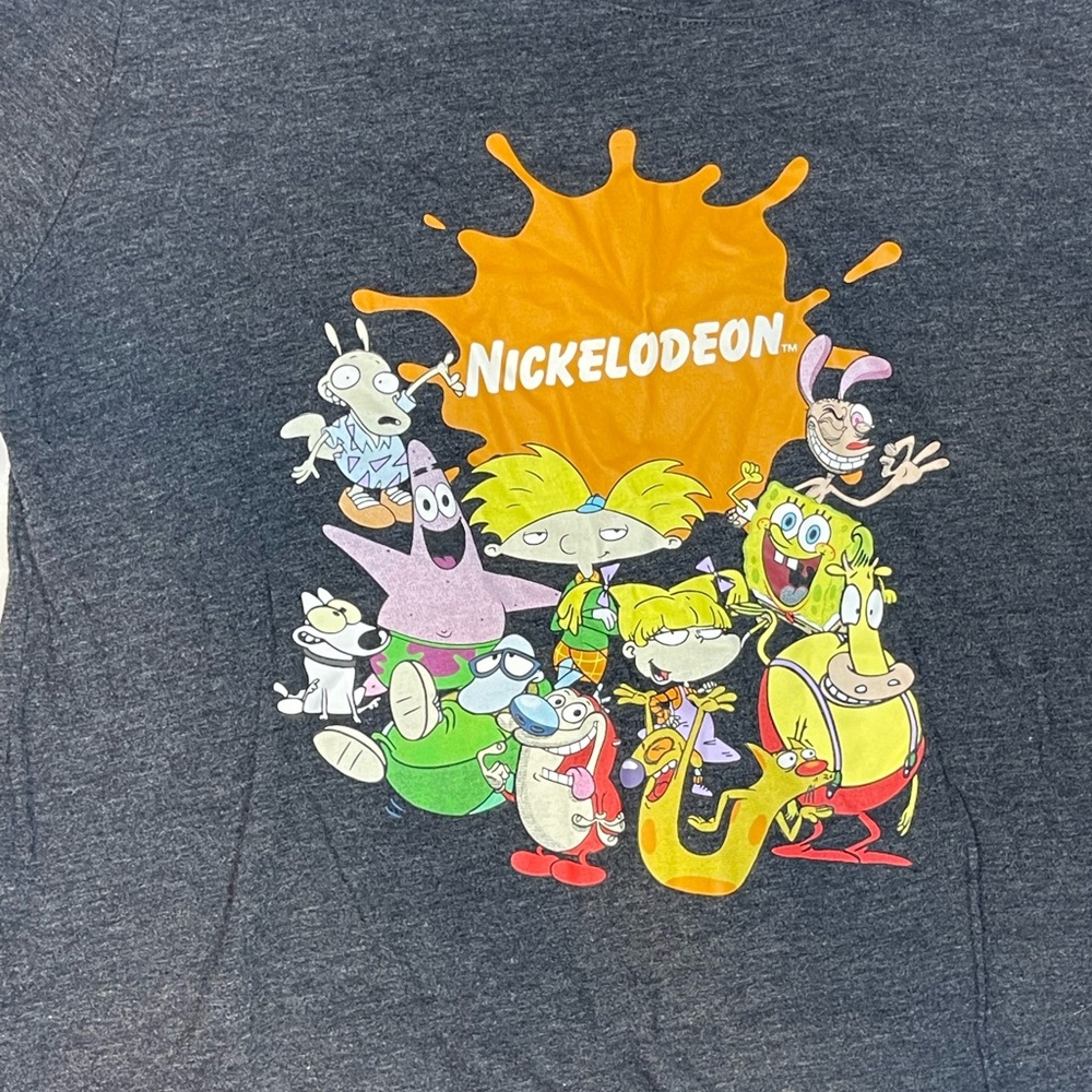 Grey Nickelodeon shirt